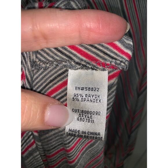 Sophie Max Women's XS Multicolor Striped Skirt & Top Set Casual Outfit - Picture 5 of 14